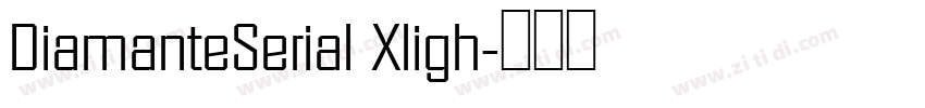 DiamanteSerial Xligh字体转换